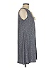 Max Studio Solid Gray Blue Casual Dress Size M - photo 4