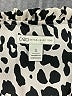 Cato 100% Polyester Animal Print Silver Short Sleeve Blouse Size S - photo 7