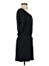 Ann Taylor LOFT Solid Black Casual Dress Size XS - photo 4