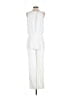 BCBGMAXAZRIA Solid White Jumpsuit Size 4 - photo 2