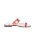Il Sandalo 100% Leather Pink Orange Sandals Size EU 37 - photo 1