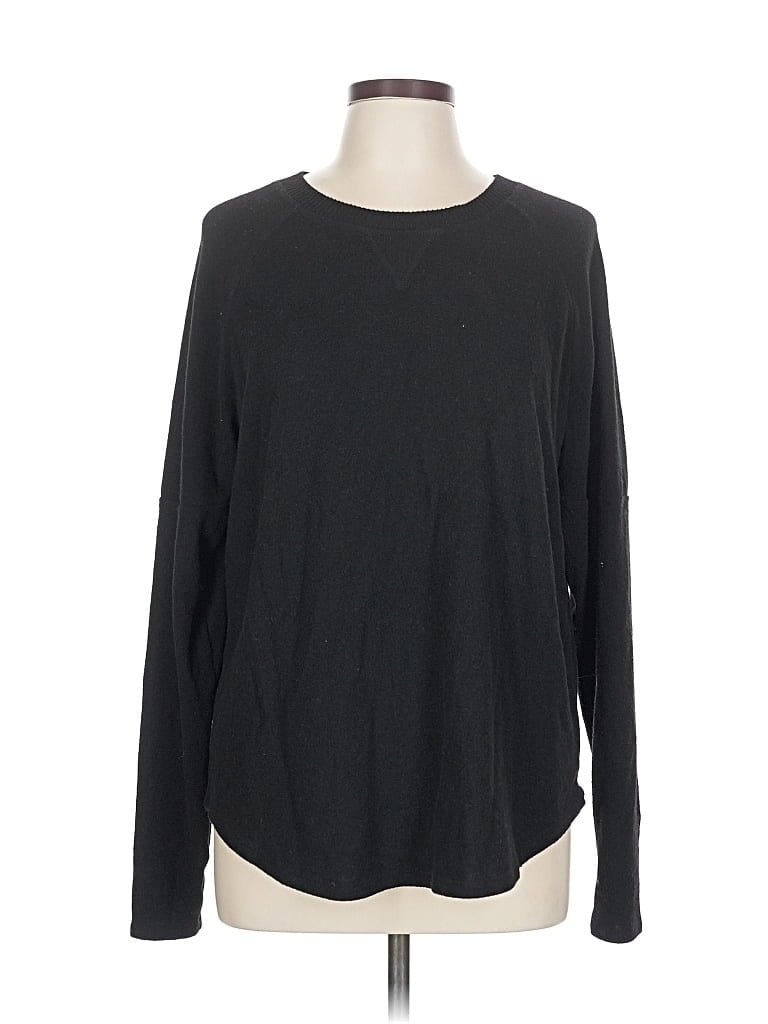 Pre-owned Sweet Romeo Long Sleeve T-shirt In Black