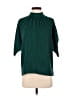 Unbranded 100% Polyester Green 3/4 Sleeve Blouse Size S - photo 1