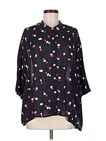 Cubism 3/4 Sleeve Blouse (view 1)