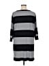 Norma Kamali Stripes Gray Casual Dress Size XL - photo 2