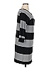 Norma Kamali Stripes Gray Casual Dress Size XL - photo 4