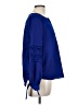Kaari Blue 100% Polyester Blue Long Sleeve Blouse Size L (petite) - photo 4