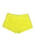 Athleta Solid Yellow Athletic Shorts Size 5X - photo 1