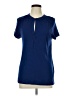 Assorted Brands Blue Short Sleeve Henley Size M - photo 1