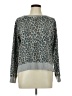 Madison & Berkeley Animal Print Gray Pullover Sweater Size M - photo 1