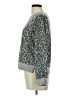 Madison & Berkeley Animal Print Gray Pullover Sweater Size M - photo 5