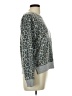 Madison & Berkeley Animal Print Gray Pullover Sweater Size M - photo 4