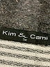 Kim & Cami Gray 3/4 Sleeve Top Size 1X - photo 7