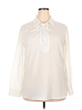 Who What Wear Long Sleeve Blouse