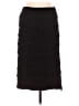 Express Solid Black Casual Skirt Size 2 - photo 2