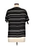 Vince Camuto 100% Polyester Black Short Sleeve Top Size XL - photo 2