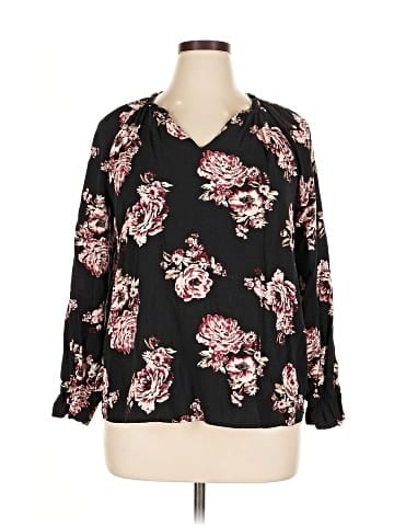 C&C California 3/4 Sleeve Blouse (view 1)