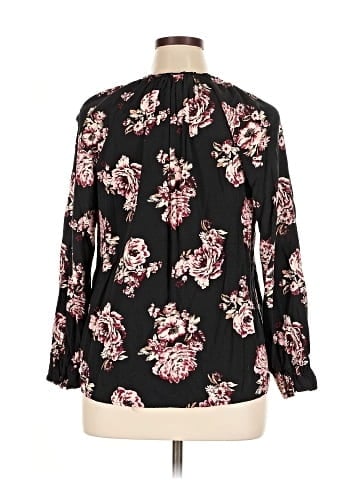 C&C California 3/4 Sleeve Blouse (view 2)
