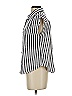 Mine 100% Polyester Stripes Black Sleeveless Blouse Size S - photo 5