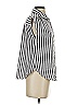 Mine 100% Polyester Stripes Black Sleeveless Blouse Size S - photo 4
