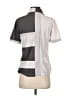 Assorted Brands Color Block Gray Short Sleeve Blouse Size S - photo 2
