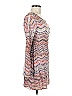 Ruby Rox Chevron-herringbone Pink Casual Dress Size M - photo 4