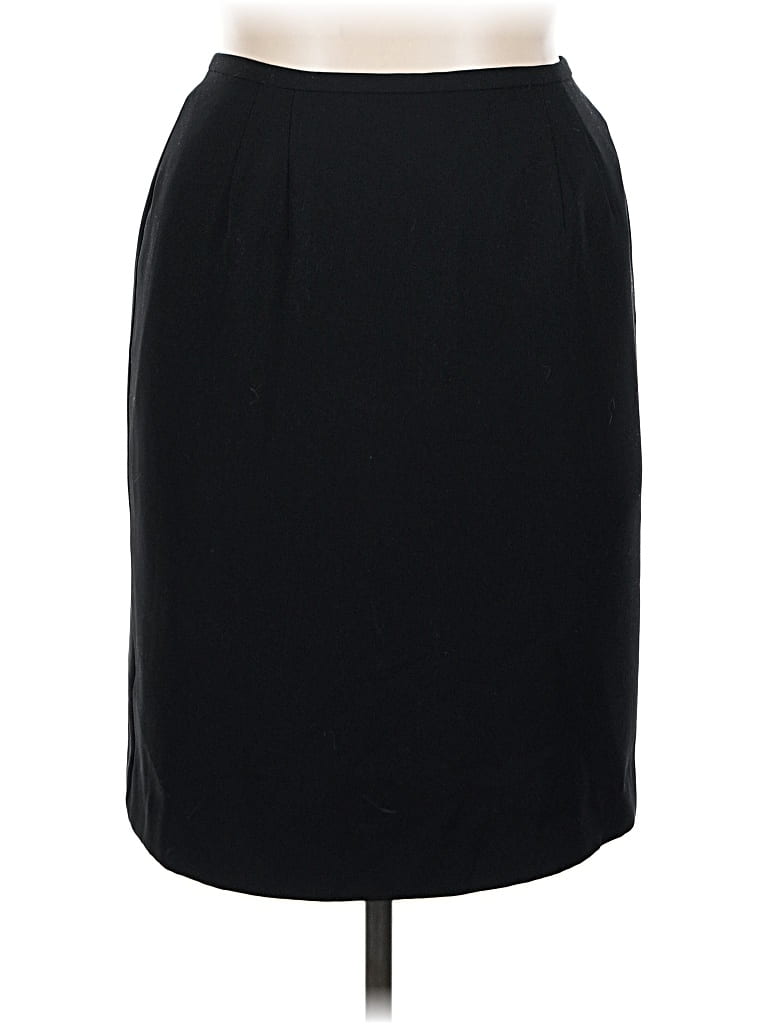 Pre-owned Norton Mcnaughton Formal Skirt In Black