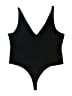Leith Solid Black Bodysuit Size 1X - photo 2