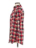 Passport 100% Polyester Plaid Red Casual Dress Size M - photo 5