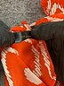 Outback Red 100% Polyester Orange 3/4 Sleeve Blouse Size S - photo 8