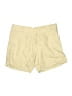 BCBGMAXAZRIA Solid Yellow Khaki Shorts Size 6 - photo 1