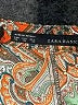 Zara Basic Paisley Tan Long Sleeve Blouse Size XL - photo 6