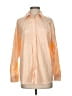 Assorted Brands Color Block Orange Long Sleeve Button-Down Shirt Size S - photo 1