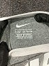 Nike 100% Cotton Graphic Gray Short Sleeve Onesie Size 0-3 mo - 3-6 mo - photo 3