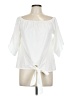 Unbranded White 3/4 Sleeve Blouse Size L - photo 1