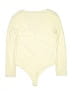 Express Ivory Bodysuit Size L - photo 2