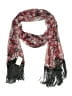 Unbranded 100% Polyester Burgundy Black Scarf One size - photo 1