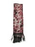 Unbranded 100% Polyester Burgundy Black Scarf One size - photo 2