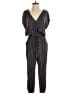Dress Forum 100% Rayon Tweed Gray Jumpsuit Size S - photo 1