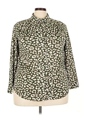 Motto 3/4 Sleeve Blouse (view 1)