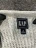 Gap 100% Cotton Solid Silver Pullover Sweater Size S - photo 7