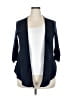 Meaneor 100% Polyester Blue Cardigan Size XXL - photo 1