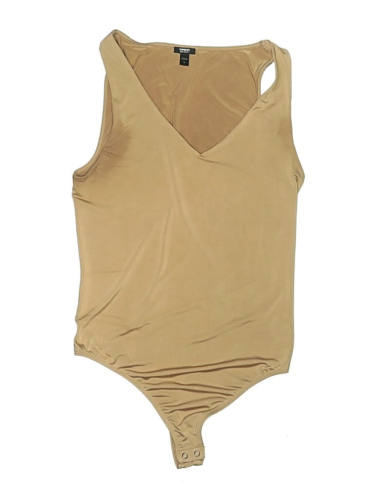 Pre-owned Express Bodysuit In Brown