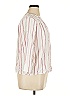 Splendid Stripes Ivory 3/4 Sleeve Blouse Size XL - photo 4