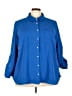 Tommy Hilfiger Blue 3/4 Sleeve Blouse Size 2X (estimated) - photo 1