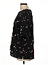 Investments 100% Polyester Black Short Sleeve Blouse Size L - photo 5
