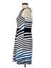 Esley Stripes Blue Cocktail Dress Size 6 - photo 5
