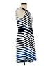 Esley Stripes Blue Cocktail Dress Size 6 - photo 4