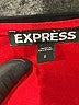 Express Color Block Red Cocktail Dress Size 0 - photo 7