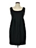 Express Solid Black Casual Dress Size 8 - photo 1